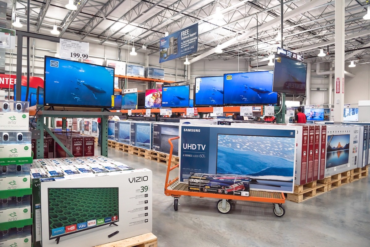 TVs at Costco