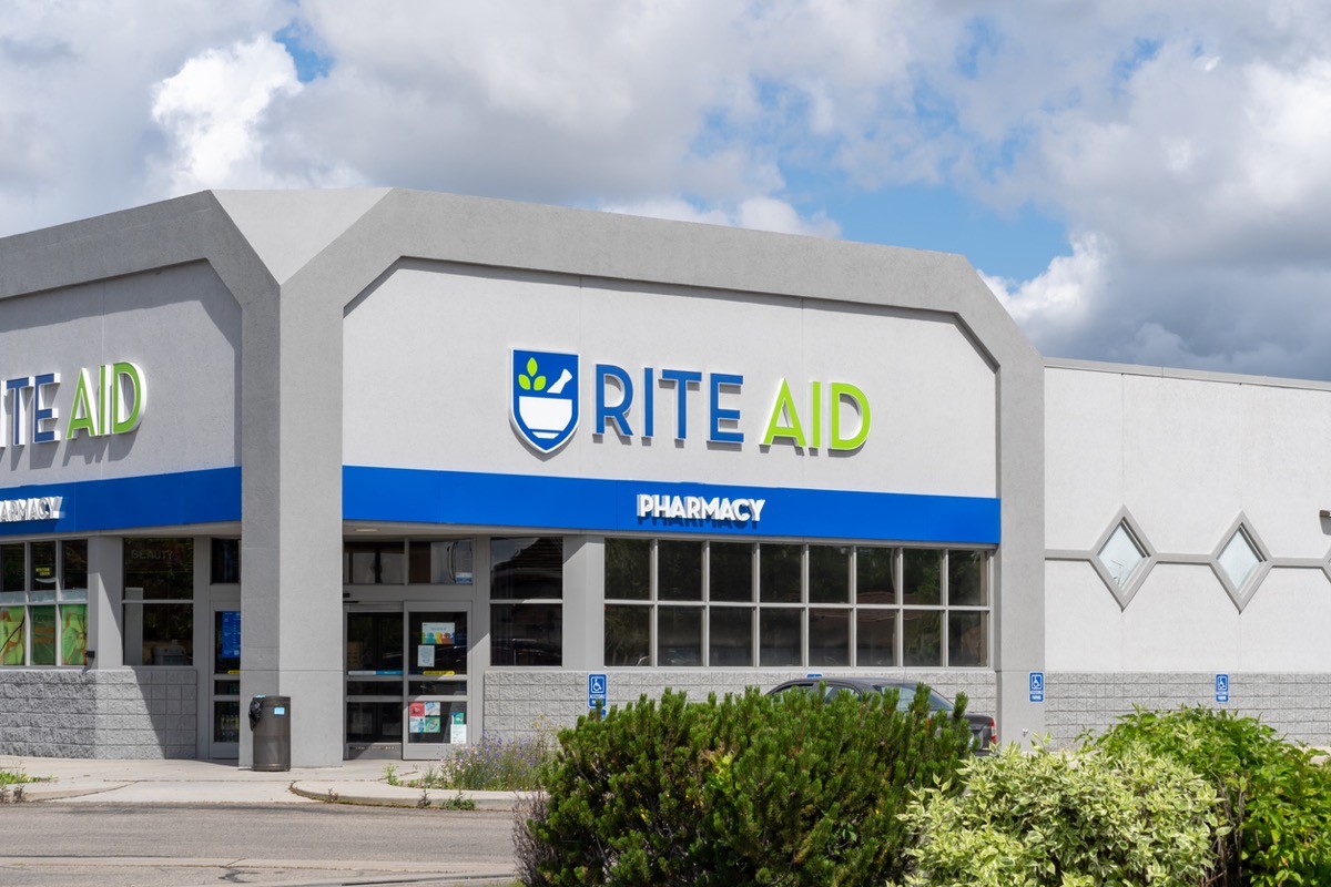 Rite Aid Files for Bankruptcy Again—Here's When Your Pharmacy Will Probably Close