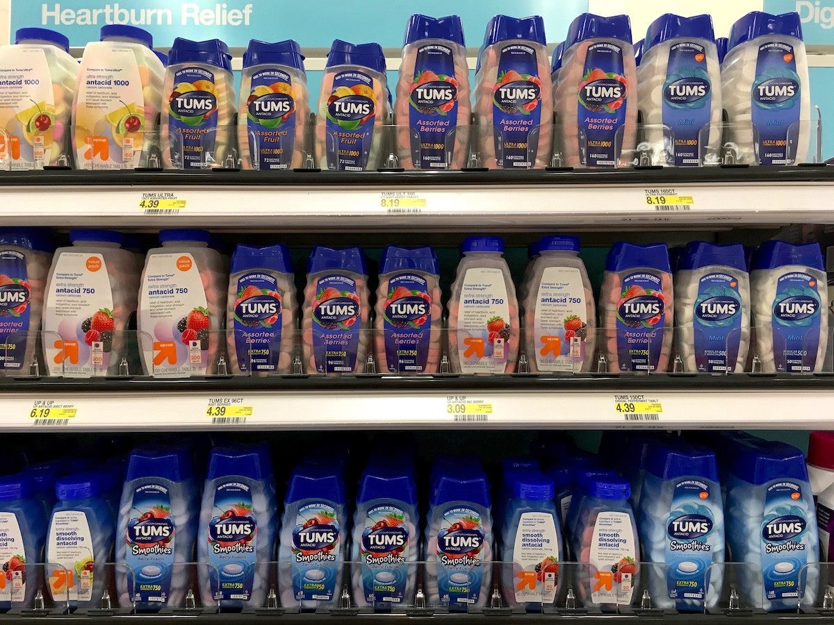 Tums display at a Target store