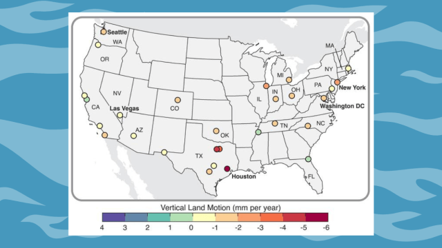 All 28 of the Biggest U.S. Cities Are Sinking—But These 10 Places Are Drowning Fastest