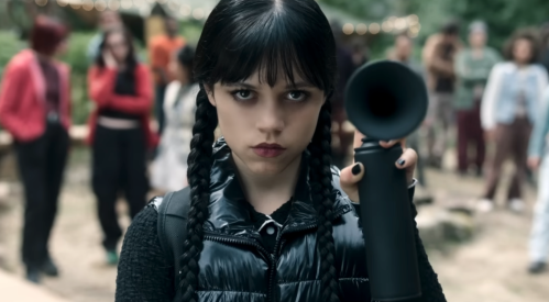 Jenna Ortega in Wednesday