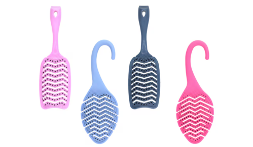 Flexible-Bristle-Hairbrushes