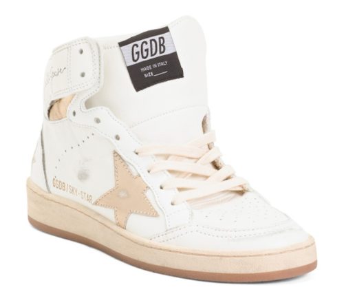 white and beige Golden Goose sneaker