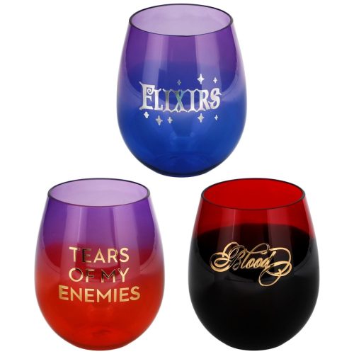 halloween wine glass Dollar Tree