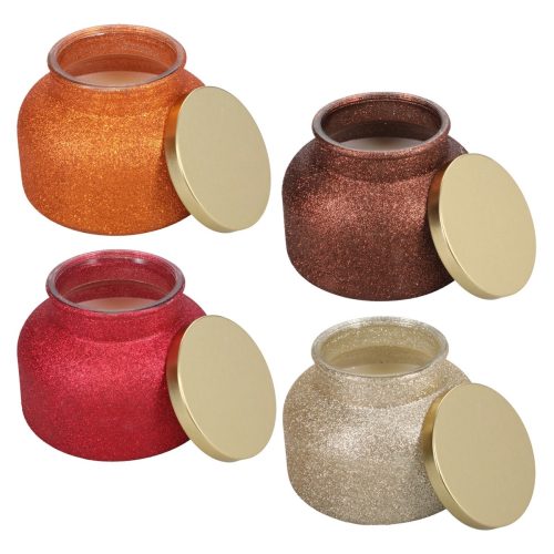 seasonal sparkling Dollar Tree candles