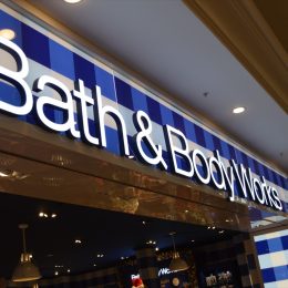Columbus,OH/USA December 22,2018: Bath & Body Works Store.