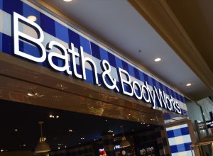 Columbus,OH/USA December 22,2018: Bath & Body Works Store.