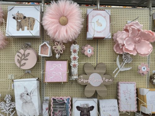 bow aesthetic at Hobby Lobby