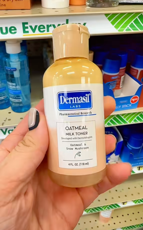Dermasil oatmeal cleanser from Dollar Tree
