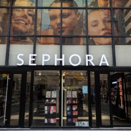 A Sephora storefront