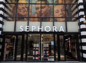 A Sephora storefront