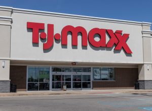 A TJ Maxx storefront