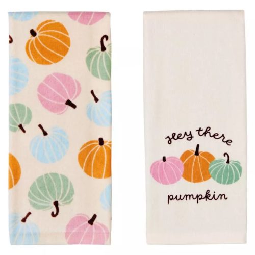 pumpkin towel Aldi