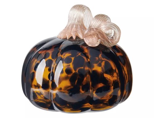 glass pumpkin Aldi