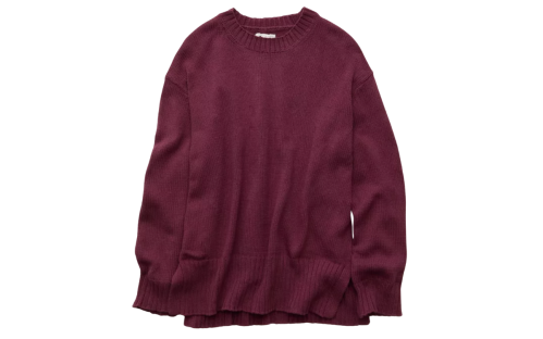 burgundy sweater from American Eagle