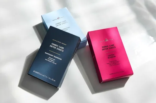 Bath & Body Works dryer sheet boxes