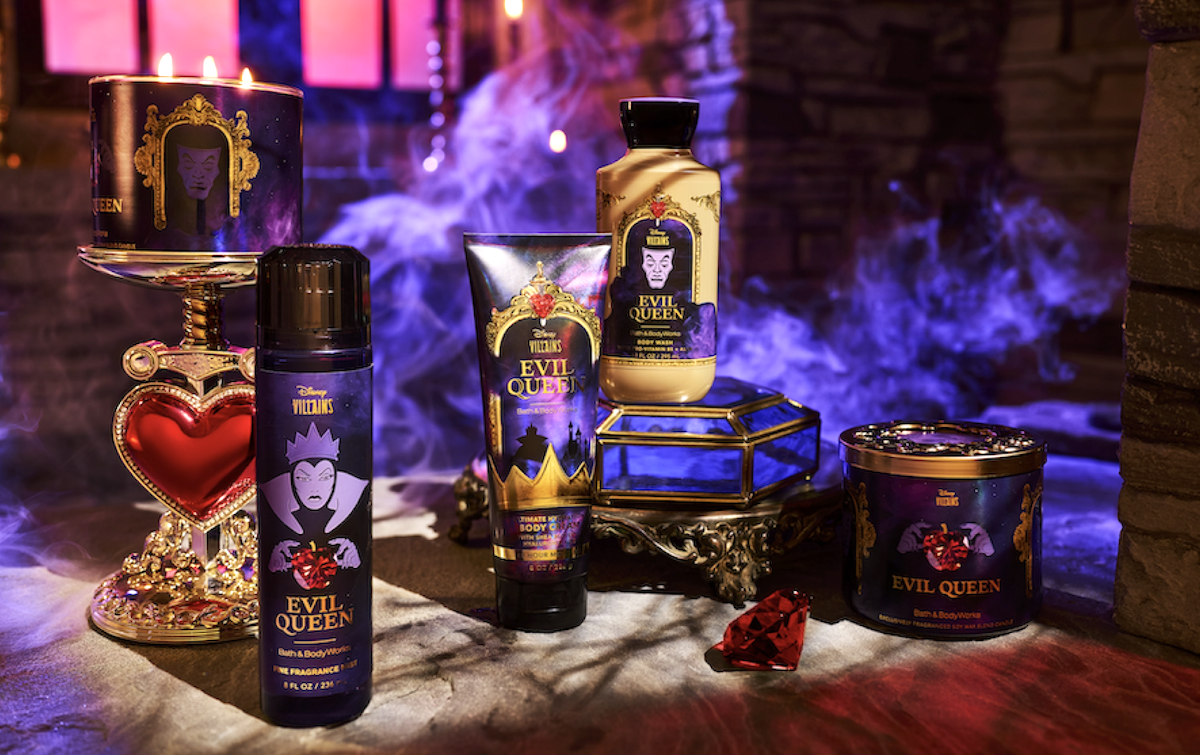 Bath & Body Works items from the Evil Queen collection