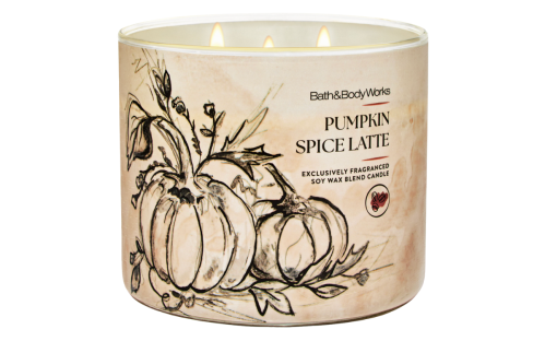 Pumpkin Spice Latte candle from Bath & Body Works