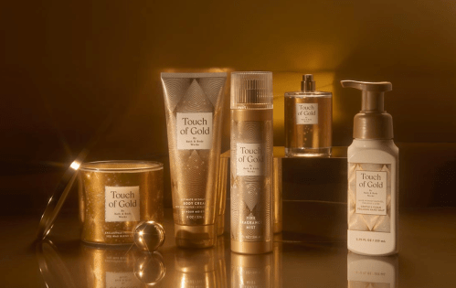 Bath & Body Works Touch of Gold Collection