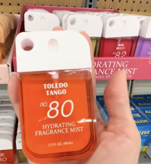 fragrance mist at Big Lots
