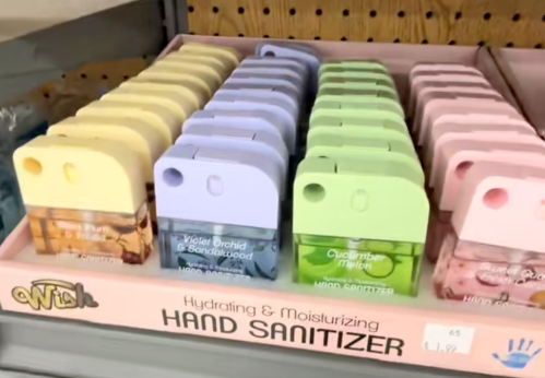 hand sanitizer at Big Lots