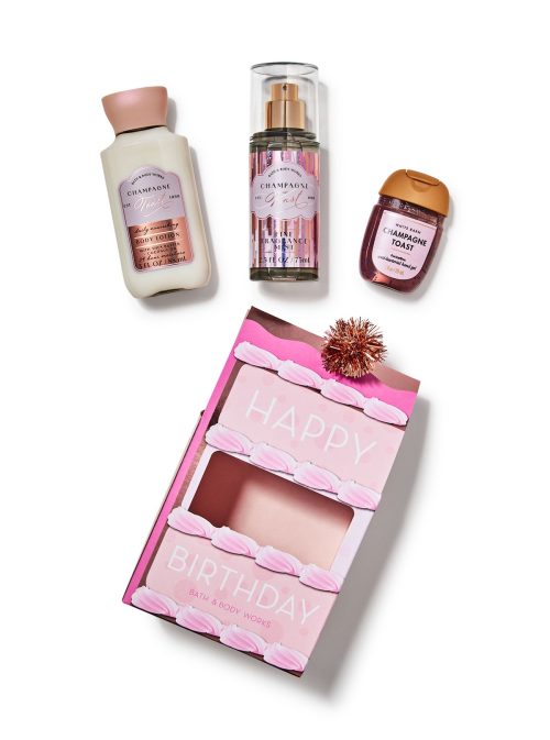 champagne gift set Bath & Body Works