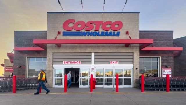 A Costco storefront