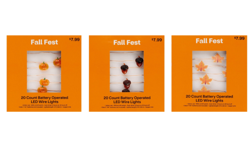 fall wire lights