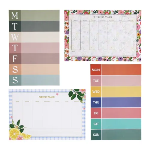 desk planner Dollar Tree