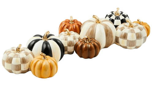 decorative resin pumpkins