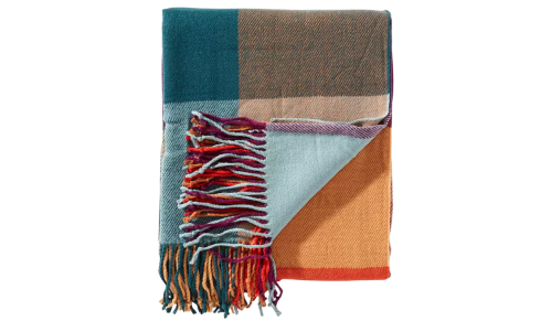 fall colors throw blanket