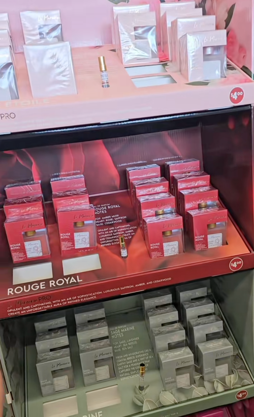 perfumes at Dollar Tree