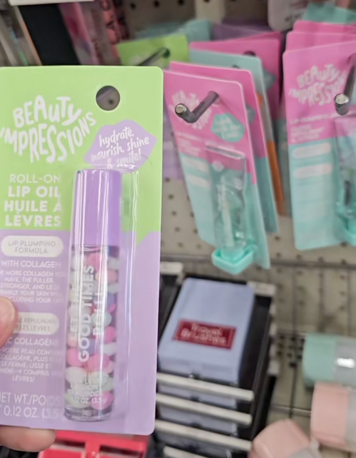 roll-on lip oil at Dollar Tree