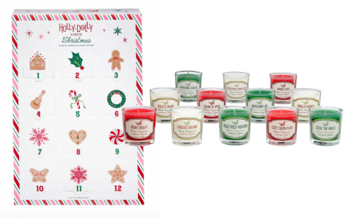 candle advent calendar