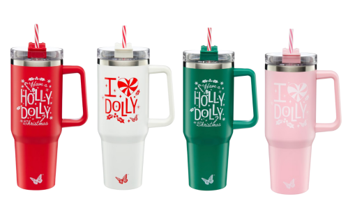 christmas water tumblers