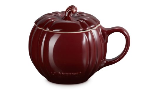 Le Creuset Pumpkin Mug with Lid