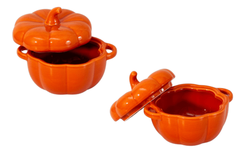 ceramic pumpkin dish