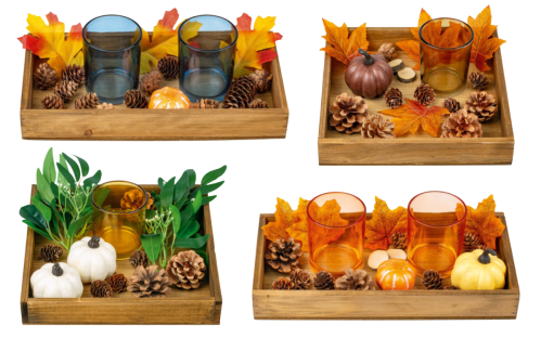 decorative fall trays