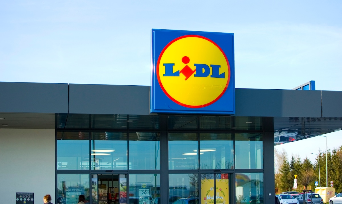 Lidl storefront