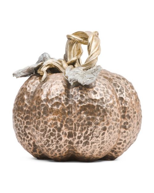 metallic pumpkin 