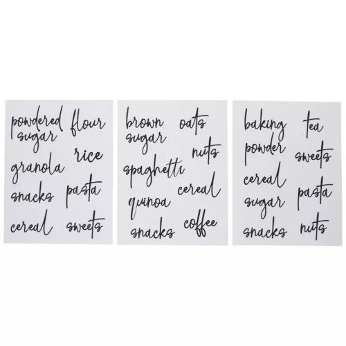 pantry labels Hobby Lobby