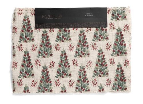 Rachel Zoe placemats T.J. Maxx