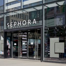 A Sephora storefront