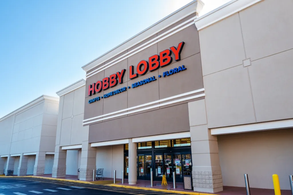 Hobbylobby storefront