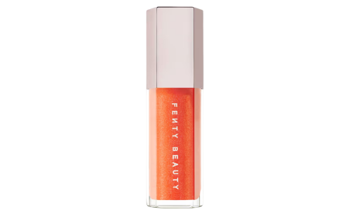 Fenty Beauty lip gloss bomb in mango color