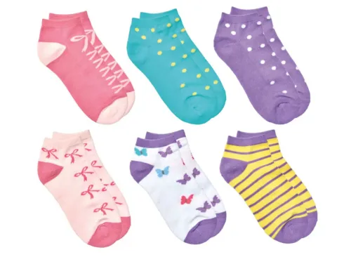 6 Pack Children's Socks