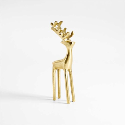 brass reindeer