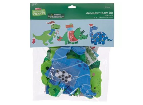 Christmas Dinosaurs Foam Craft Kit