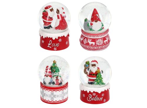 Christmas House Snow Globe