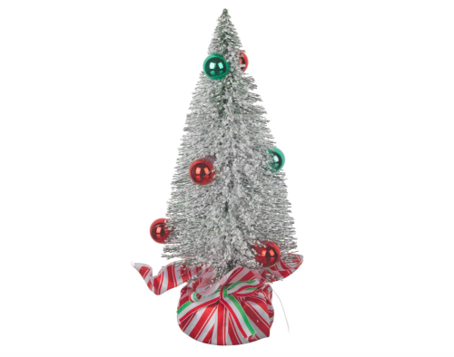 mini bottle brush christmas tree